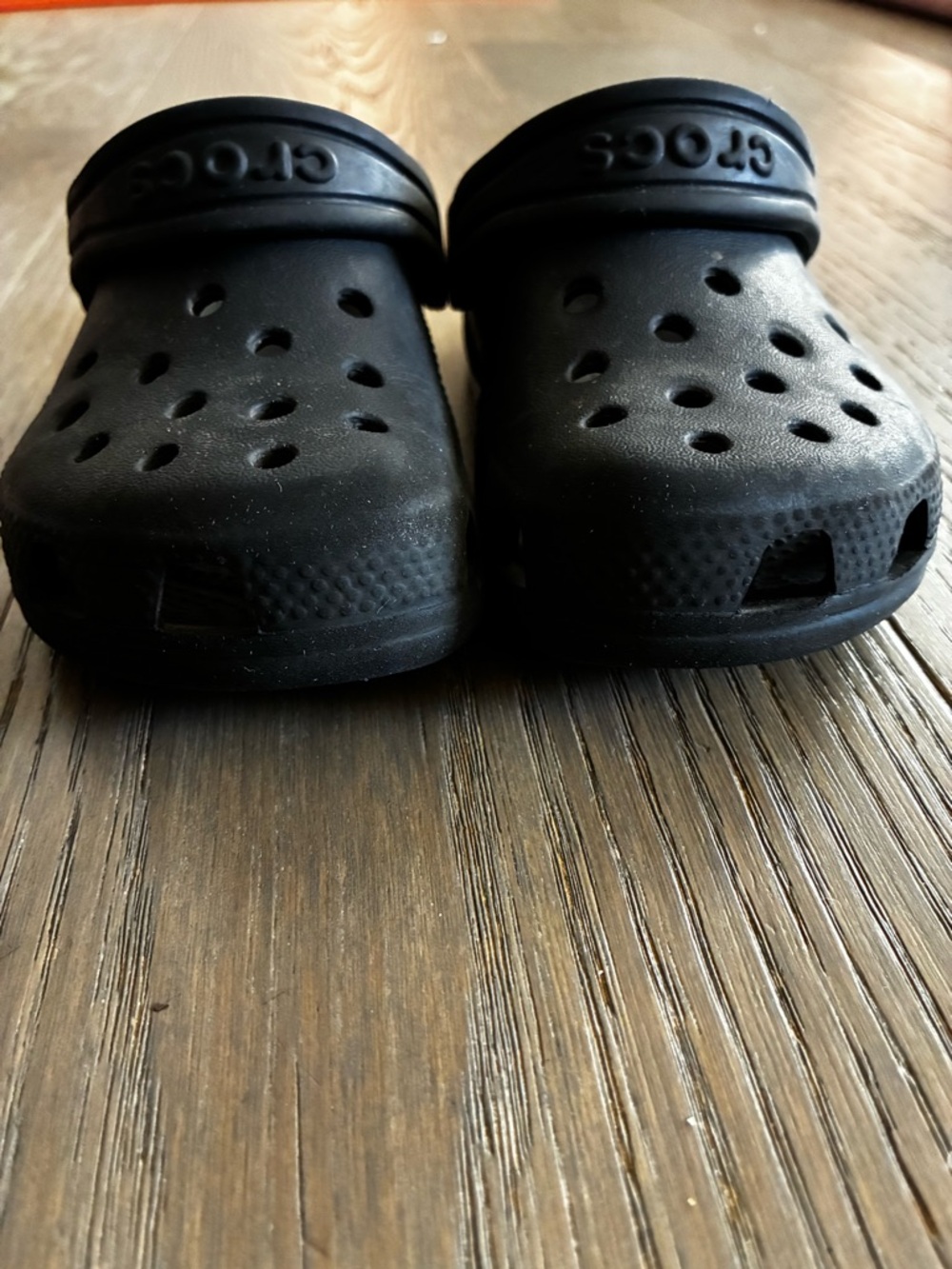 CROCS Kids Classic Clog - Black Size 9 Toddler - Picture 7 of 7